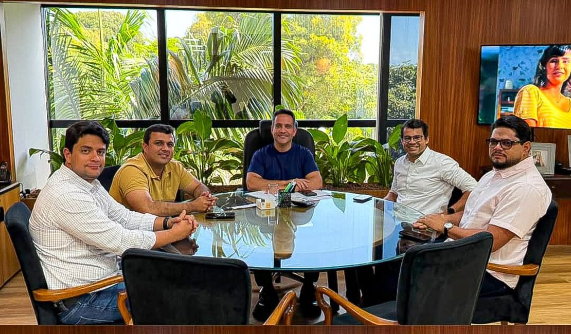 Prefeito Bebeto Barros se reúne com governador Paulo Dantas para avanços em Girau