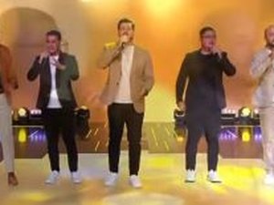 Banda arapiraquense Vocal Advento participa do Programa do Silvio Santos no SBT