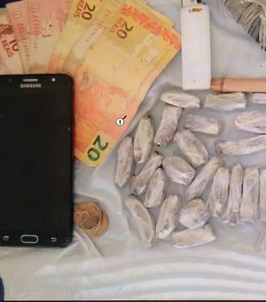 Adolescente assume posse de droga para tentar livrar amigo de flagrante em Arapiraca