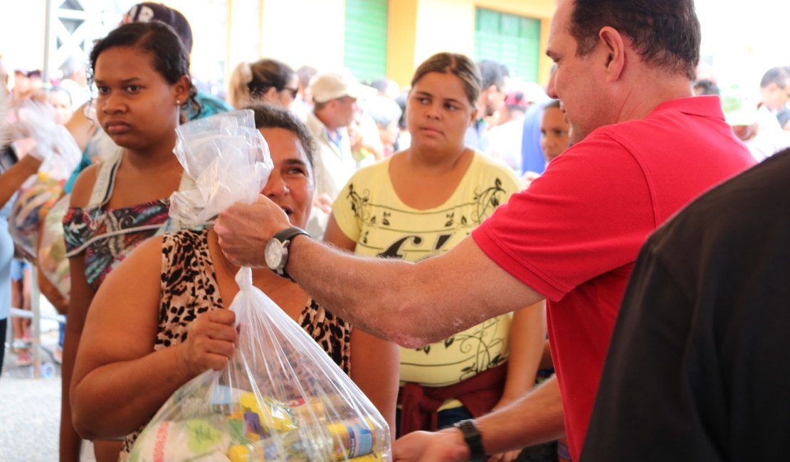 Festa da Padroeira de Arapiraca: campanha quer distribuir mais de 3 mil cestas básicas