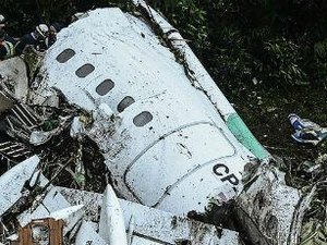 Falta de combustível causou acidente com voo da Chapecoense