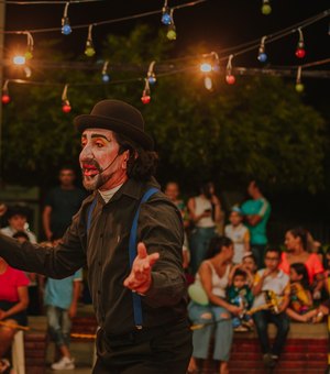 Festival de Teatro de Rua leva arte e encanto para o  Lago do Goiti, em Palmeira dos Índios
