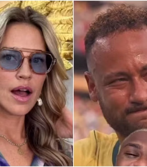 Luana Piovani compartilha vídeo debochando da aparência de Neymar