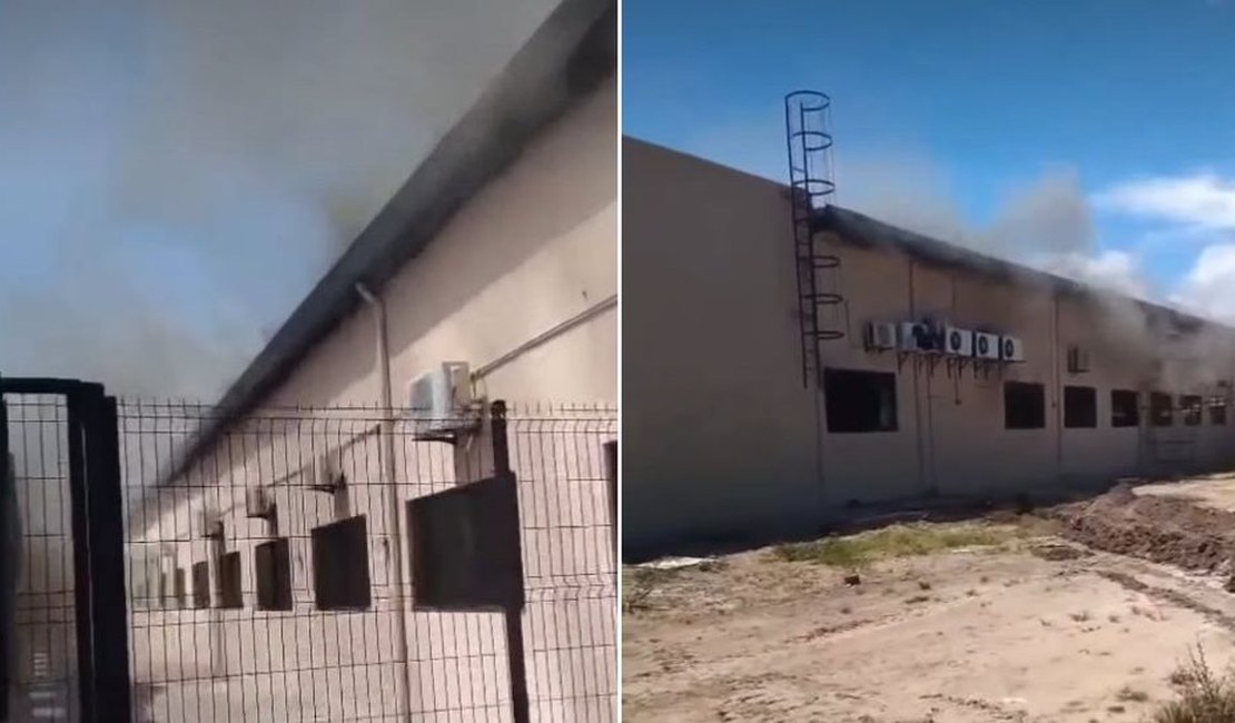 Princípio de incêndio mobiliza bombeiros na sede da Embrapa em Maceió