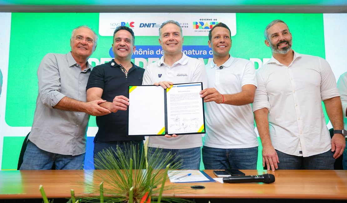 Renan Filho autoriza R$ 481 milhões em investimentos na duplicação da BR-104/AL