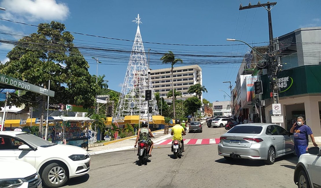 Lojistas apontam crescimento das vendas com o Natal em Palmeira dos Índios