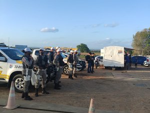 BPRV realiza fiscalização na rodovia  AL-115, em Craíbas