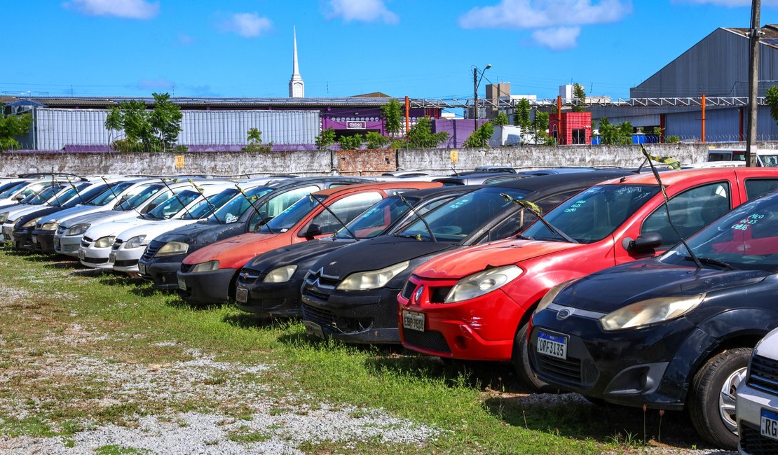 Detran Alagoas realiza segundo leilão de 2025 com mais de 200 veículos conservados