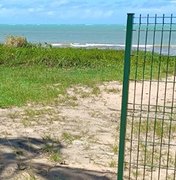 Grade na Praia: Após ação do MPAL o Município solicita que hotel crie abertura de acesso