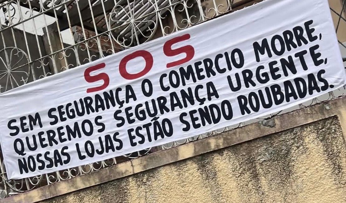 Comerciantes cobram implantação do Ronda no Bairro no Centro de Arapiraca após onda de assaltos
