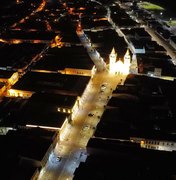 Prédios do Centro Histórico de Penedo ganham iluminação cênica