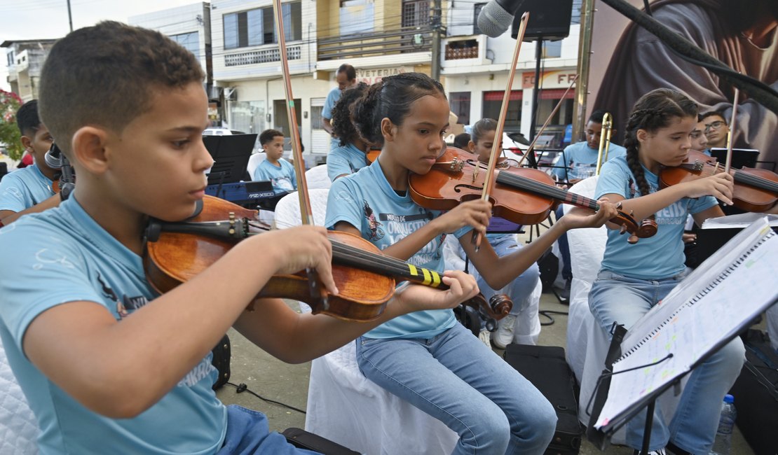 Núcleo de Orquestras Jovens de Maragogi inicia 2ª turma nesta quinta-feira (21)