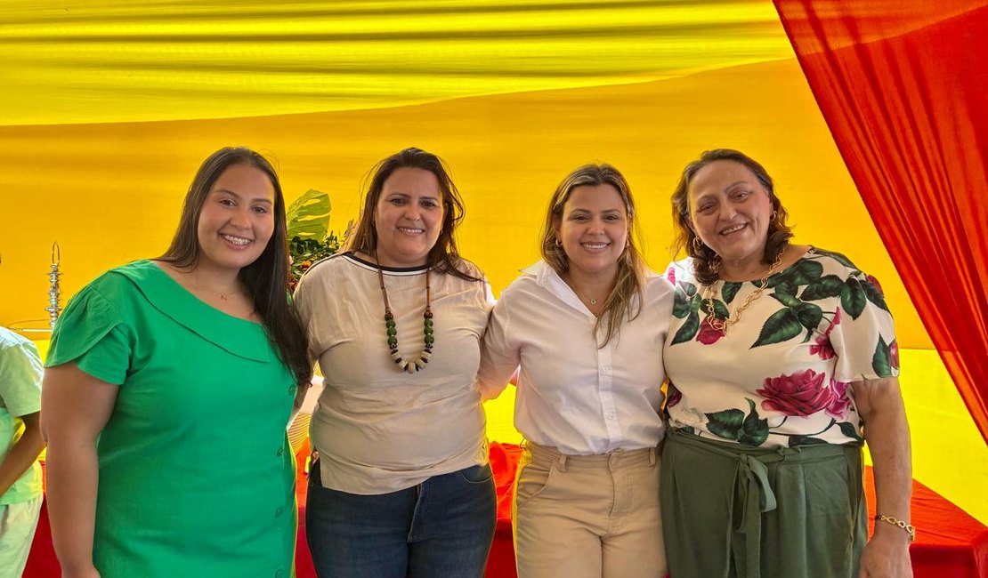 Dona Dênia e Samyra do Basto promovem Café das Mães em Girau do Ponciano