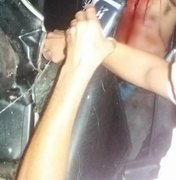 Motorista sofre acidente após colidir com animal na divisa entre Monteirópolis e Jacaré dos Homens