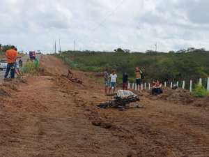 Motociclista morre em acidente na AL-115 em Igaci