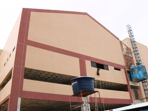 Obras de ampliação do Centro de Convenções avançam com celeridade