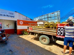 Preço do gás de cozinha despenca para R$ 69,99 em Maragogi