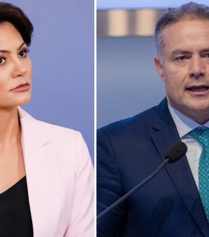 Em novo embate, Michelle Bolsonaro chama Renan Filho de ‘Pinóquio de Alagoas’
