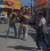 Confusão entre mototaxistas causa tumulto no Centro de Rio Largo