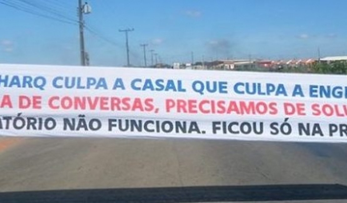 Após protesto, abastecimento será normalizado em cinco dias no Bom Sucesso