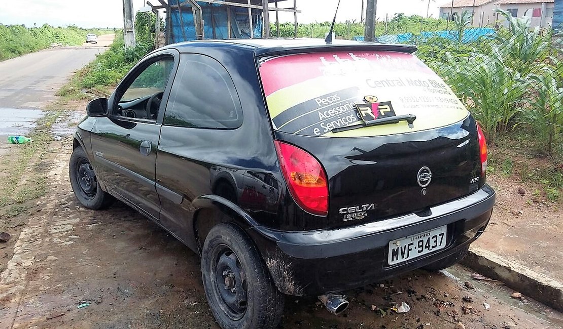 Veículo furtado em Arapiraca é recuperado graças a rastreador