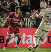 Santos e CRB ficam no empate em jogo de ida pela Copa do Brasil