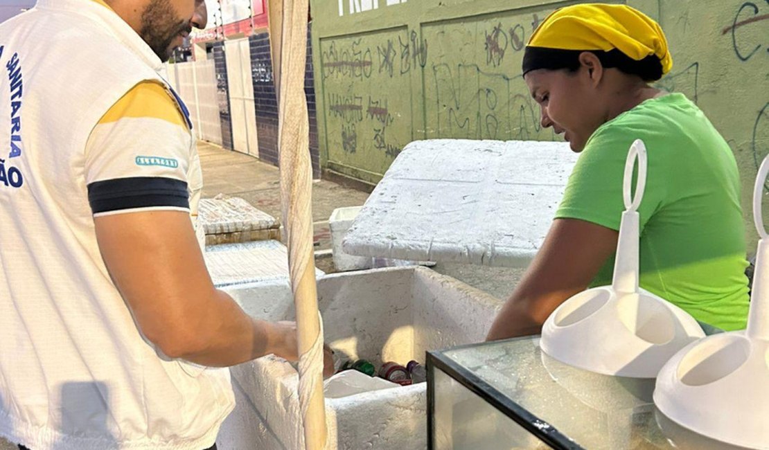 Vigilância Sanitária realiza fiscalização durante réveillon de Maceió