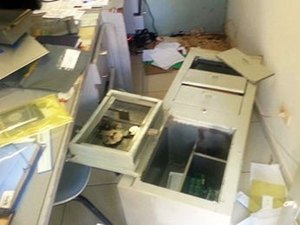 Ladrões arrombam cofre e furtam dinheiro de casa lotérica