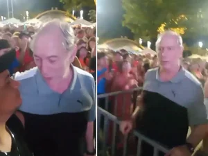 Vídeo: Ciro Gomes dá tapa no rosto de homem após ser chamado de 'bandido'