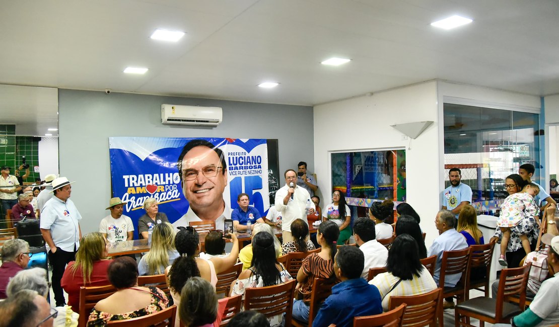 Prefeito Luciano recebe apoio de 50 associações comunitárias de Arapiraca