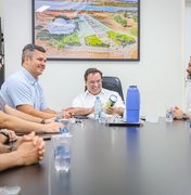 LATENNIS discute Arapiraca Open e construção de quadras com prefeito e Federação