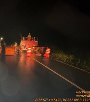 Dnit interdita trechos da BR-416 em Alagoas por risco de deslizamento