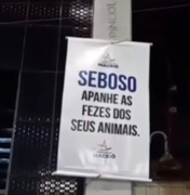 'Seboso': prefeitura nega placas para recolher fezes de animais em praças de Maceió