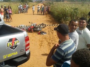 Mototaxista é executado a tiros na zona rural de Arapiraca