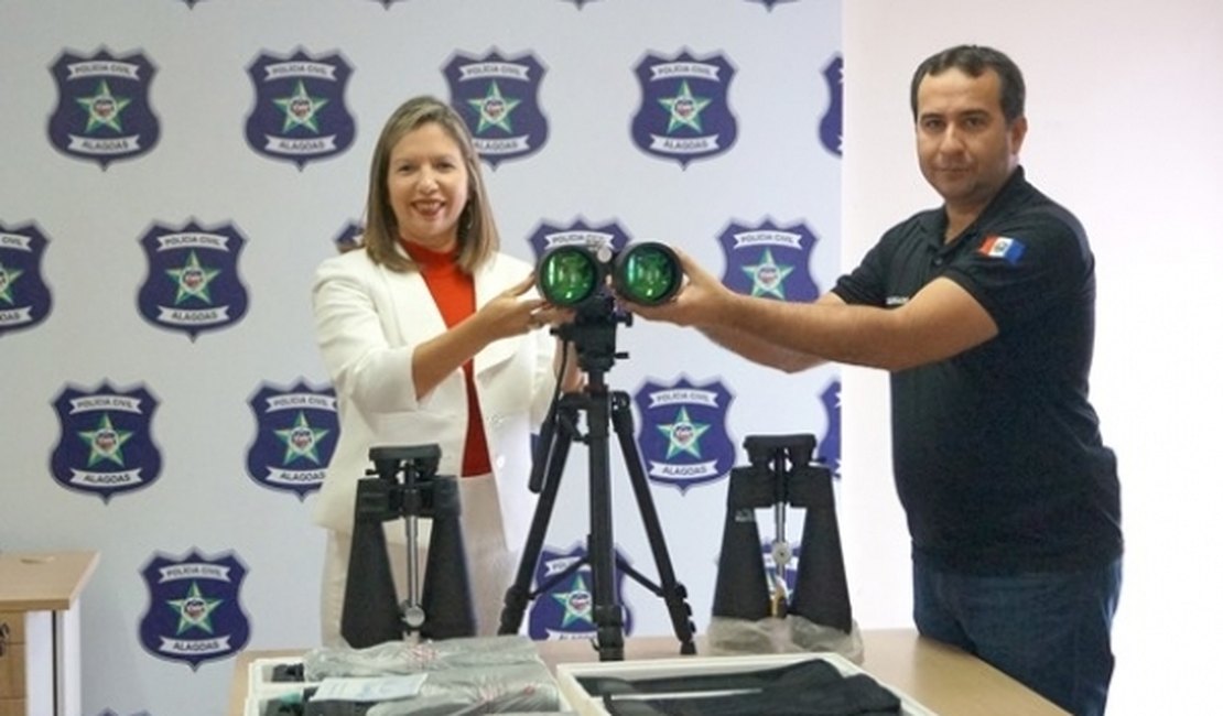 Polícia Civil recebe equipamentos para aumentar combate ao narcotráfico