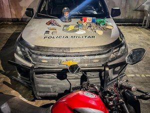 PM prende integrantes de facção e apreende mais de 1kg de drogas em Maceió
