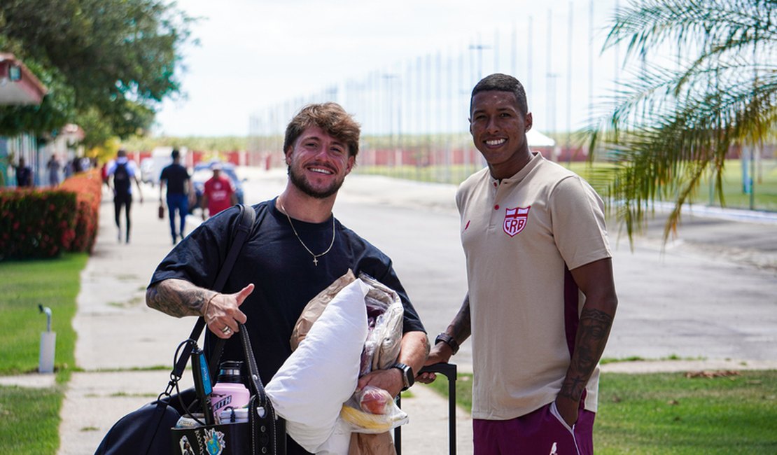 CRB treina e inicia viagem para decisão contra o Sousa pela Copa do Brasil
