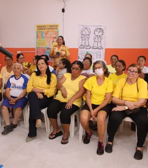 Centro de Convivência realiza ação do Setembro Amarelo com grupo de idosos em Lagoa da Canoa