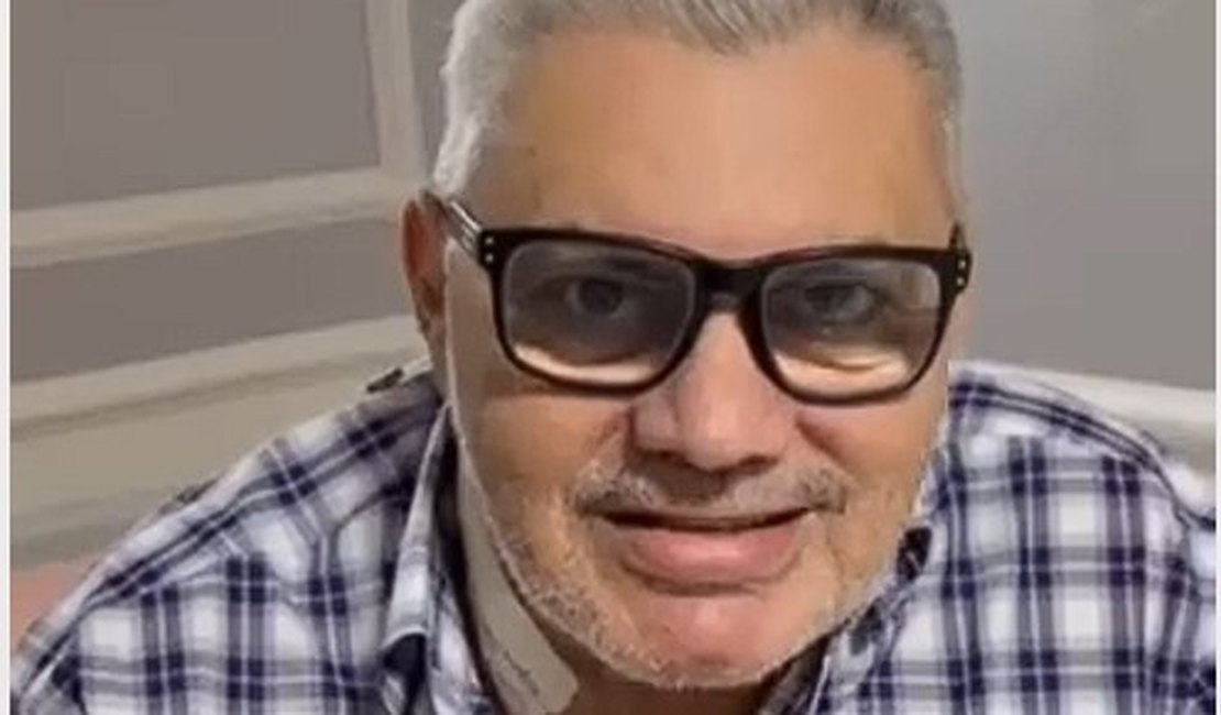 Alves Correia grava vídeo emocionado após sair da UTI: 'Só tenho a agradecer'
