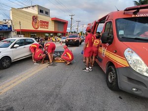 Motociclista embriagado provoca acidente e é detido pelo Ronda no Bairro no Francês