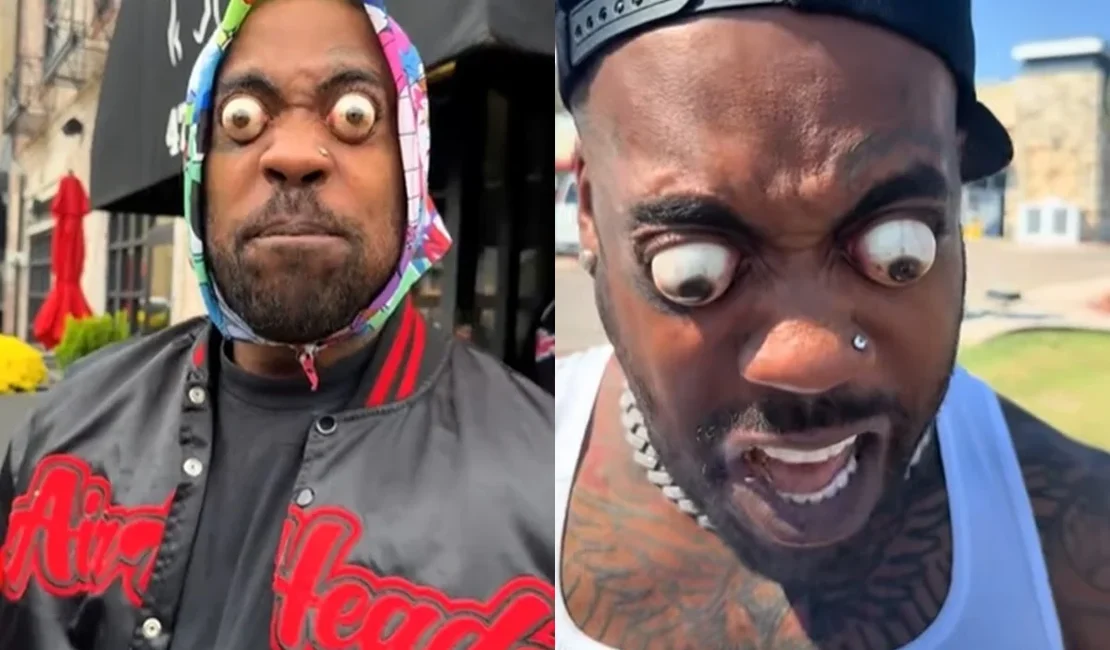 Rapper mostra talento incomum com os olhos e deixa fãs chocados. Veja