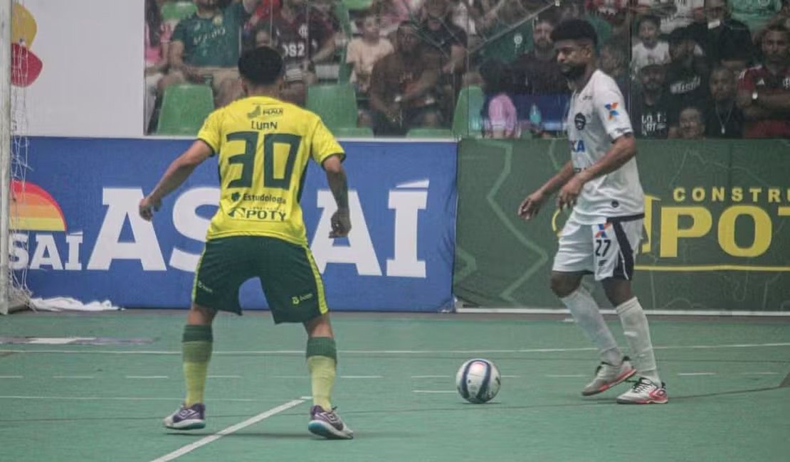Traipu e Atlético-PI empatam em jogo equilibrado e deixam decisão do Brasileiro de Futsal aberta para Arapiraca