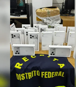 iPhones 17: carga apreendida pela Receita custa cerca de R$ 250 mil