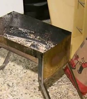 Família achada morta teria usado churrasqueira para se aquecer
