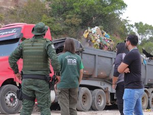 IMA flagra irregularidades no descarte de resíduos sólidos em São Luis do Quitunde