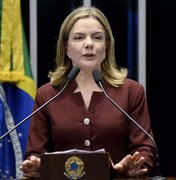 Gleisi Hoffmann aparece como morta no SUS e com ‘Bolsonaro’ de apelido