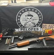Polícia prende dupla com arsenal de armas em Palmeira dos Índios