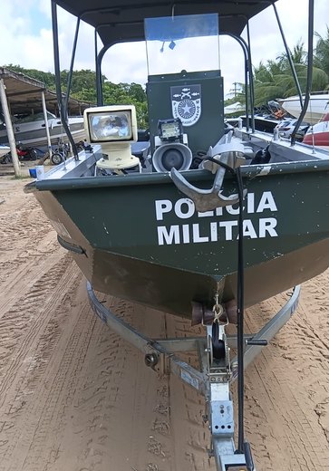 Polícia Ambiental e ICMBio fazem operação de fiscalização na Costa dos Corais