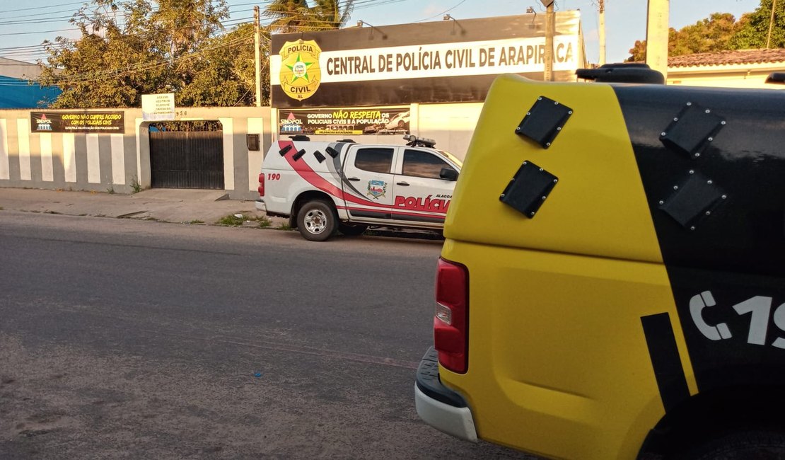 Homem é preso em flagrante após desferir golpe de fação contra esposa