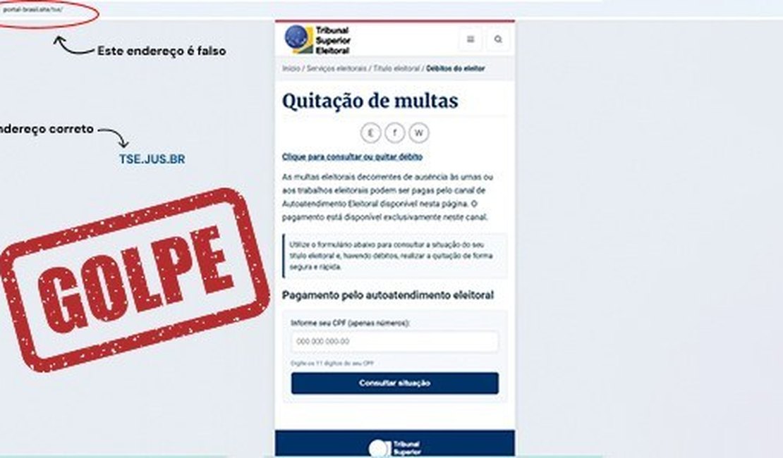 Golpe do “Título de Eleitor irregular” volta a circular no WhatsApp